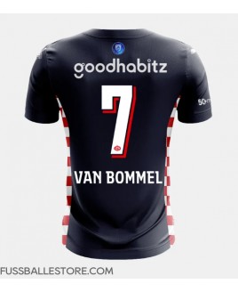 Günstige PSV Eindhoven Ruben van Bommel #7 Auswärtstrikot 2025-26 Kurzarm